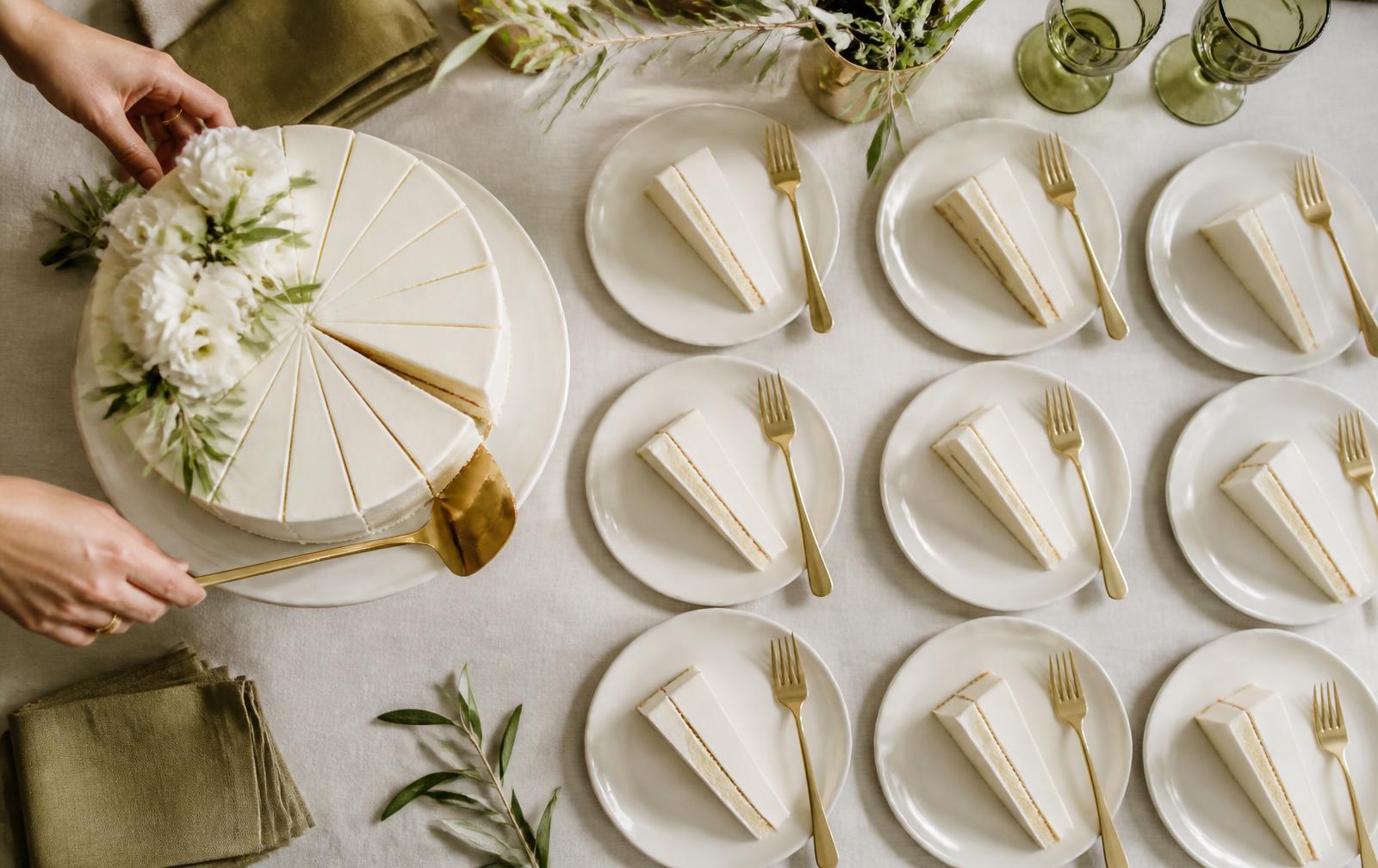 Como calcular a quantidade de fatias para o seu casamento